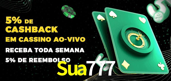 Promoções do cassino ao Vivo Sua777